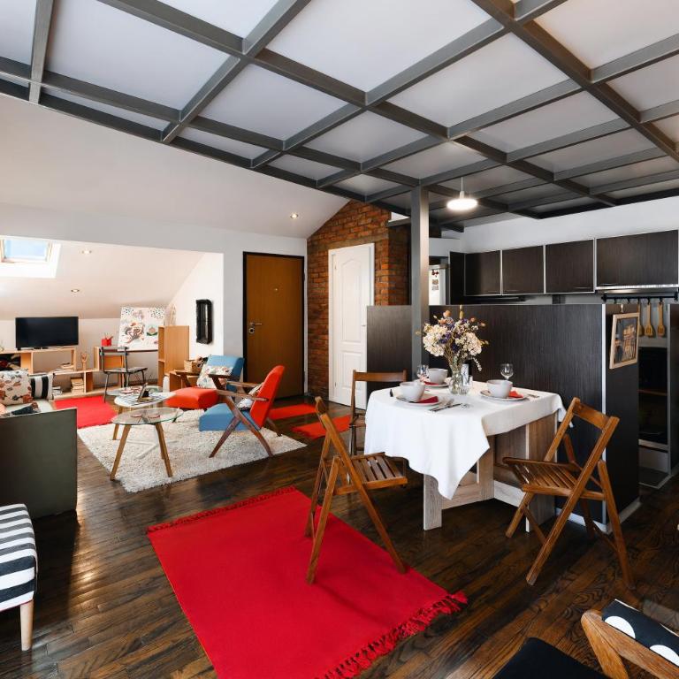 Family penthouse/Old Town heart - Apartman sa 4 Spavaće Sobe i Balkonom - 17