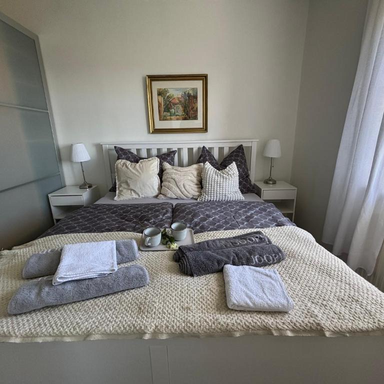 Glanz und Gloria Weingartenapartment an der Kellerstraße, viele Buschenschänke, sehr ruhige Lage, herrliche Aussicht! - Appartement - Vue sur Jardin - 14