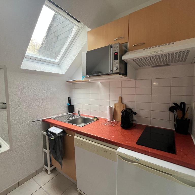Appartement 2-4 personnes avec 1 chambre - Résidence les 100 lacs à Cauterets avec balcon et piscine chauffée - Appartement 1 Chambre - 13