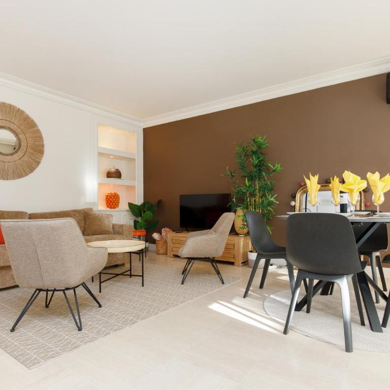 Elégant 1 Chambre Terrasse Calme Palais Plages Croisette 5 min à pied - Apartment mit 1 Schlafzimmer - 6