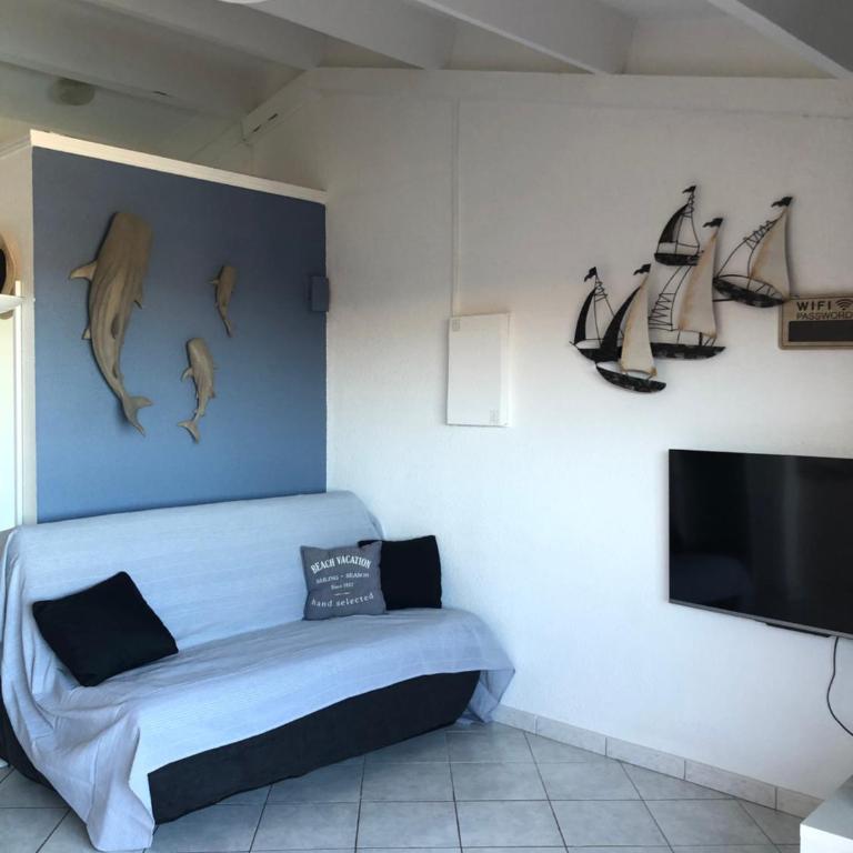 Appartement sur la marina vue mer panoramique - Appartement 2 Chambres - 4