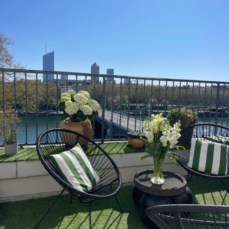 Coeur de Lyon avec Terrasse et Jacuzzi - Apartment mit 3 Schlafzimmern - 1