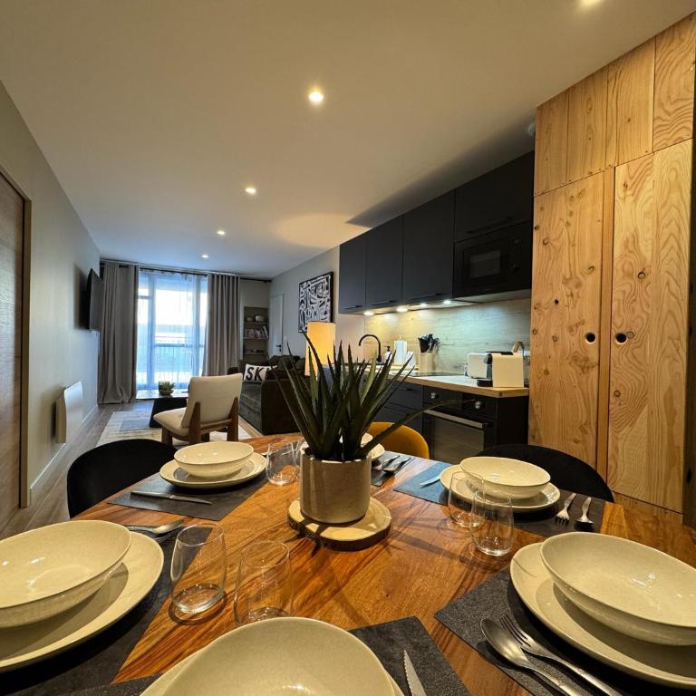 COSY TERRASSE 6 pers Ax Thermes Centre Parking - Appartement 2 Chambres - 21