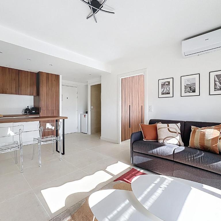 2 pièces vue mer, piscine, à 2 pas des plages - Apartment mit 1 Schlafzimmer - 4