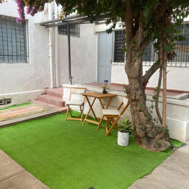 CASA ROMÁN Habitación en Providencia con áreas compartidas - Double Room - 12