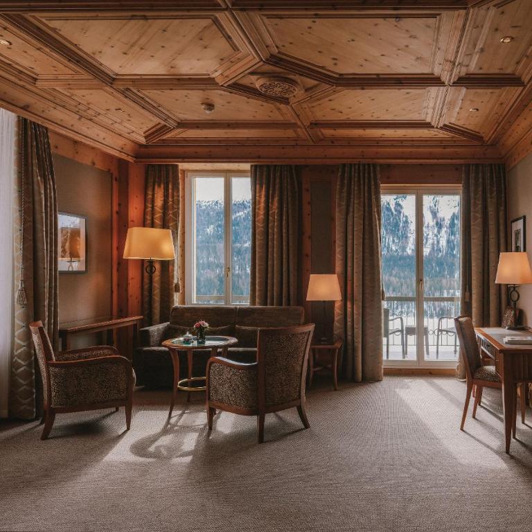 Kulm Hotel St. Moritz - Junior Suite Deluxe Classic - 8