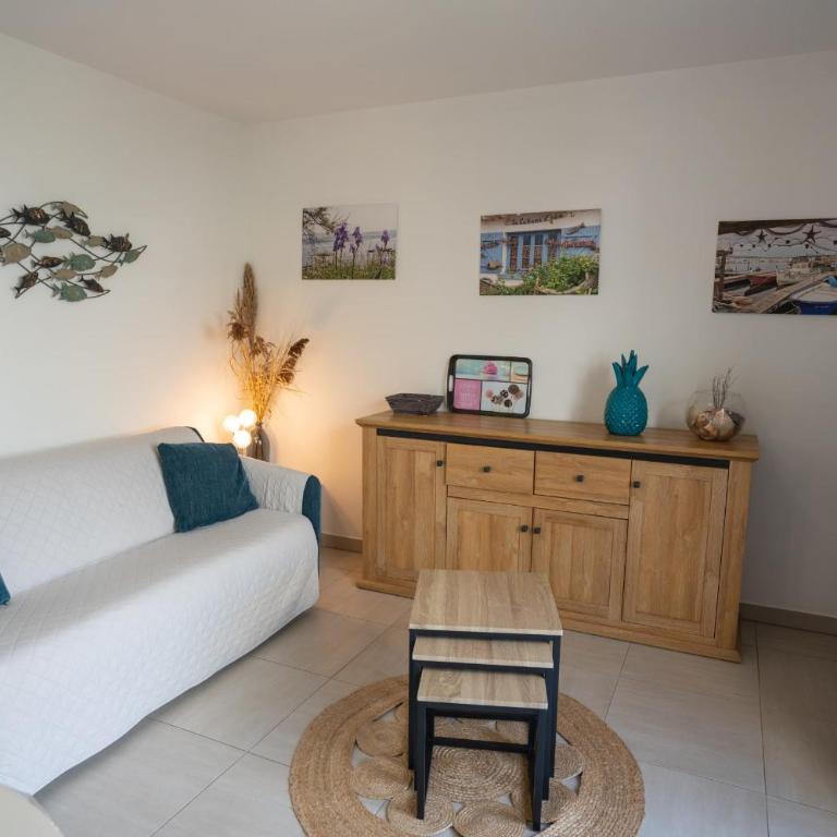 Riboleys - Villa T3 à 400m de la mer avec piscine - Maison 2 Chambres - 5