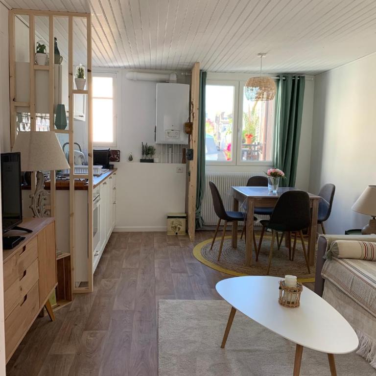 La Coquille - appartement cosy - centre - proche mer et casino - Apartamento de 1 dormitorio - 14