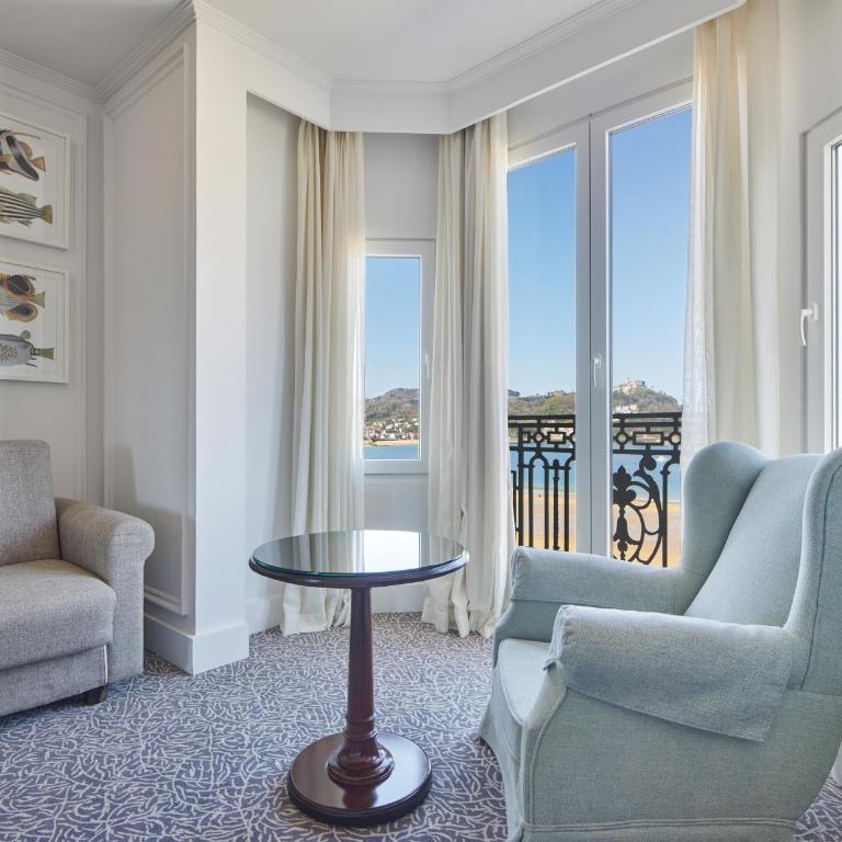 Hotel de Londres y de Inglaterra - Habitación Doble Clásica con vistas al mar - 1 o 2 camas - 3