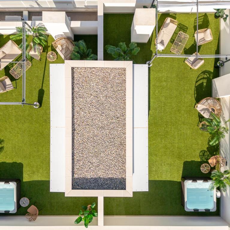 way2sun penthouses Gran Alacant - FREE e-bikes & jacuzzi & solarium & PS5 - Penthouse Apartment - 15