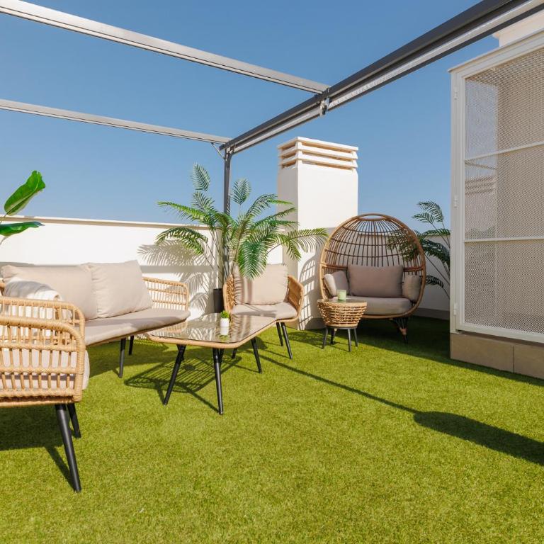 way2sun penthouses Gran Alacant - FREE e-bikes & jacuzzi & solarium & PS5 - Penthouse Apartment - 17