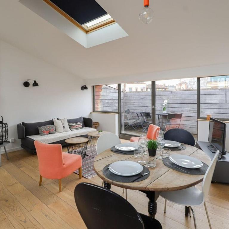 Dv7 Rooftop Hyper-centre Toulouse - Two-Bedroom Apartment - 10