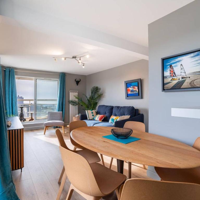 Appartement avec Terrasse et Parking au Touquet - FR-1-821-22 - Appartement - 4