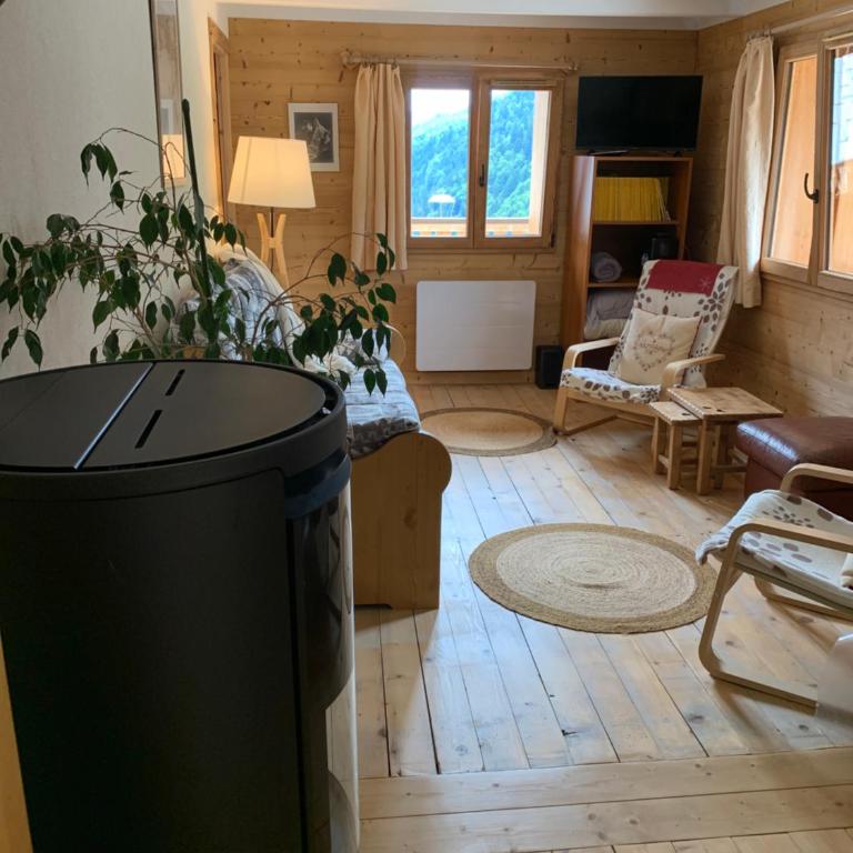 Chalet Le Char - Appartement avec Vue sur la Montagne - 3