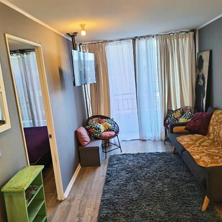 Stay in front of the Ñuble Metro, lines 5, 3 and 6 - Apartamento de 2 dormitorios - 1
