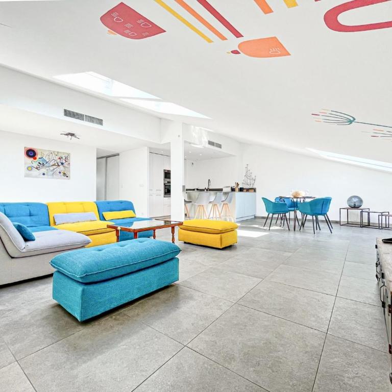 Sky Croisette - Palais des Festivals et des Congrès - Apartment mit 2 Schlafzimmern - 6
