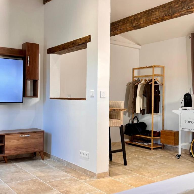 LE CHÊNE - Studio Provençal à Mougins - AC - Wifi - Parking Gratuit - - Apartamento de 1 dormitorio - 7