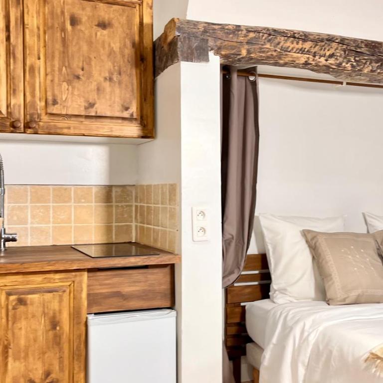 LE CHÊNE - Studio Provençal à Mougins - AC - Wifi - Parking Gratuit - - Apartamento de 1 dormitorio - 3