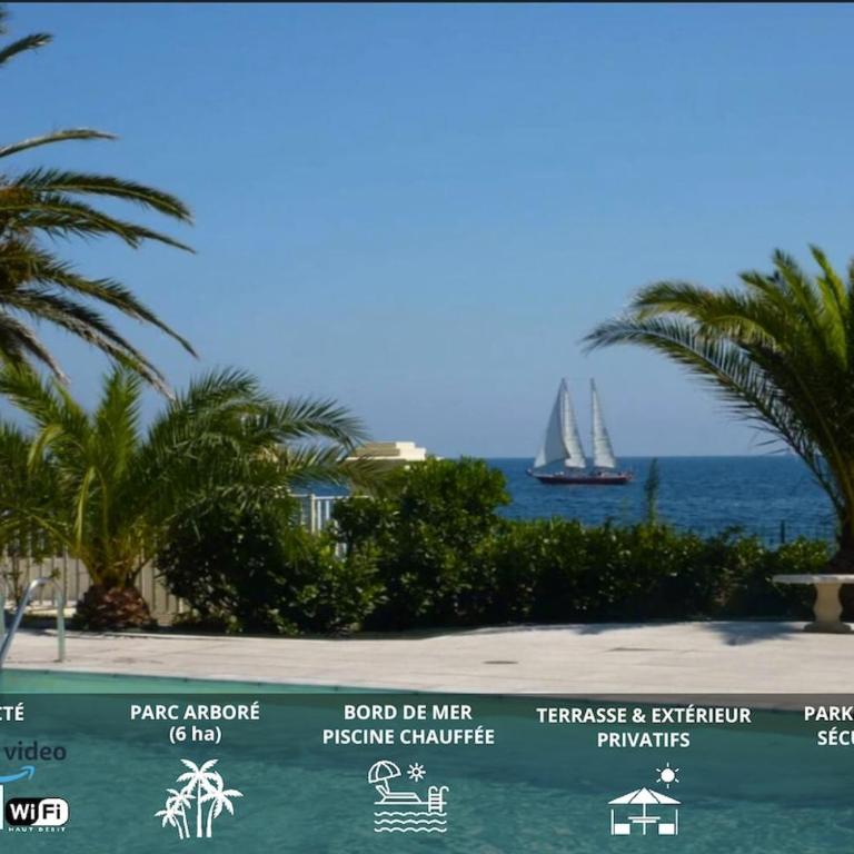 YŪGEN PALLADIO - Fully renovated Studio on a prime location, Direct Beach Access, Heated Pool, Private terrace & patio, Private Parking lot - Appartement 1 Chambre - 1
