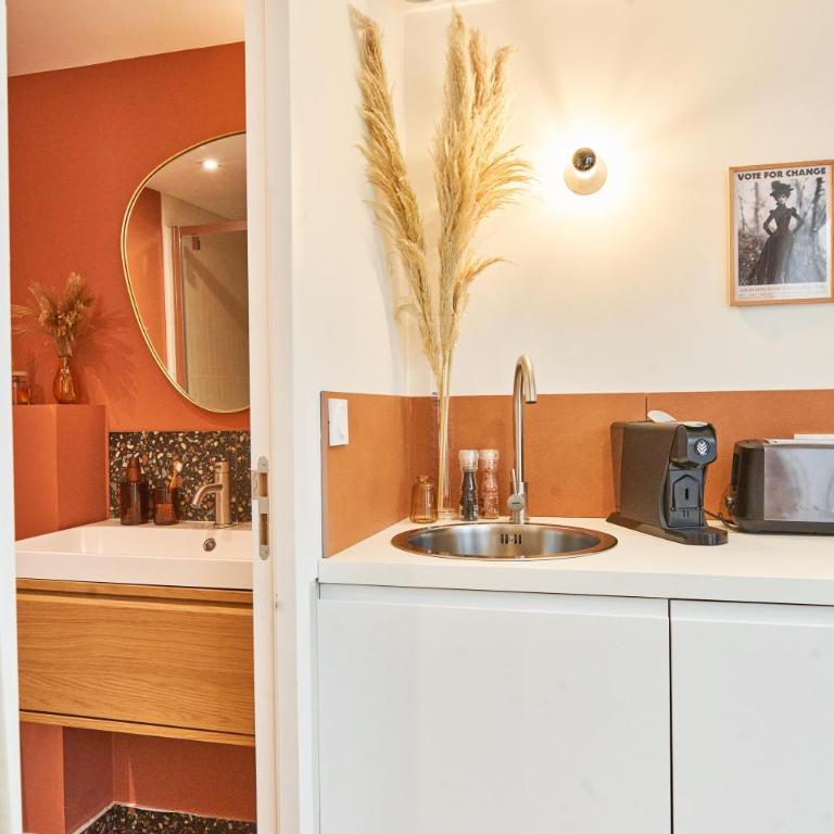 Chez Camille - Boutique Aparthotel au coeur de Bordeaux - Appartement - Rez-de-Chaussée - 13