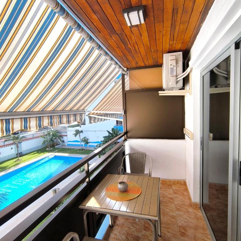 ATLANTICO - pool, AC, parking, close to the beach and city center - Apartamento Estudio con balcón - 11