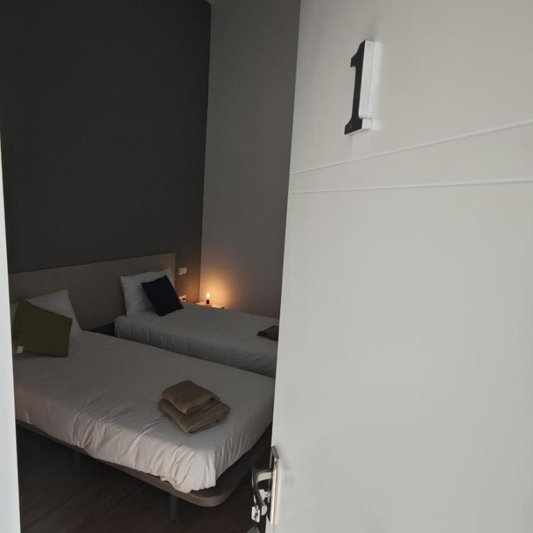 Rooms Confort La Cuesta - Habitación Doble con baño privado - 2 camas - 32