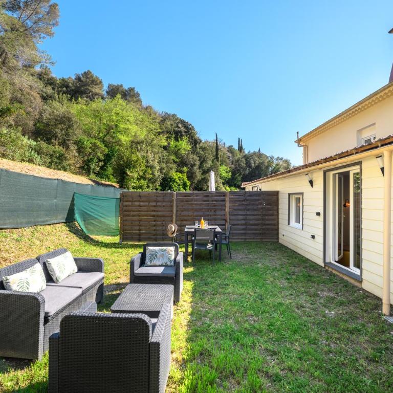 Cosy & Chill Appartements - 10 min de la mer - Jardin, Netflix, terrasse, fibre & parking - Apartment mit 1 Schlafzimmer - 4