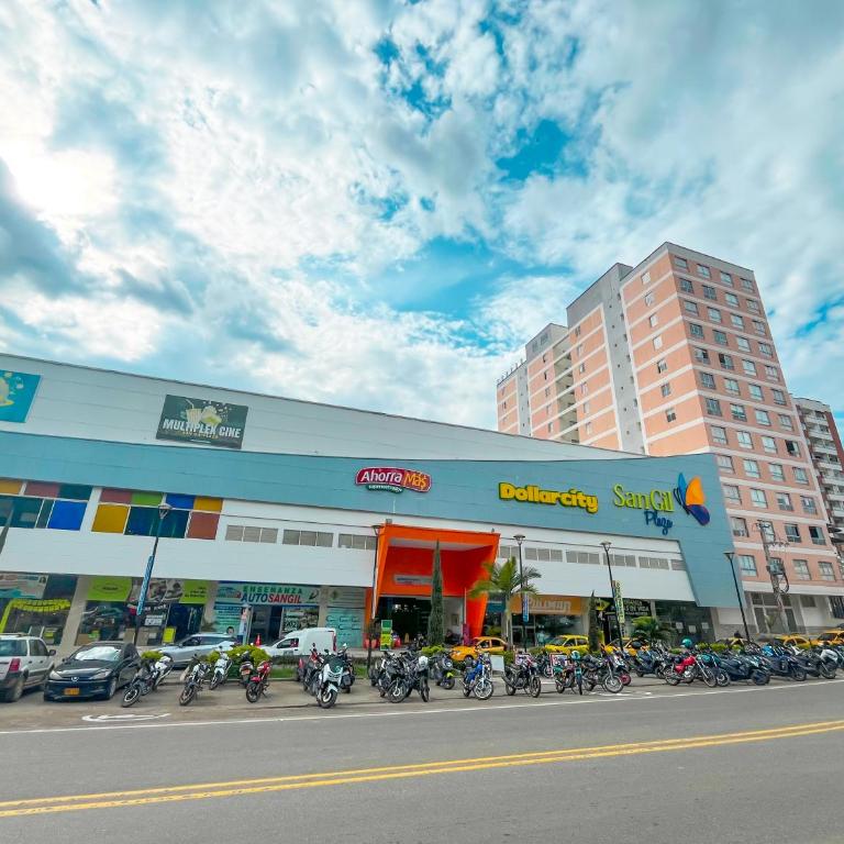 Apartahotel San Gil Plaza ubicado en Centro Comercial - Apartamento de 2 dormitorios - 4
