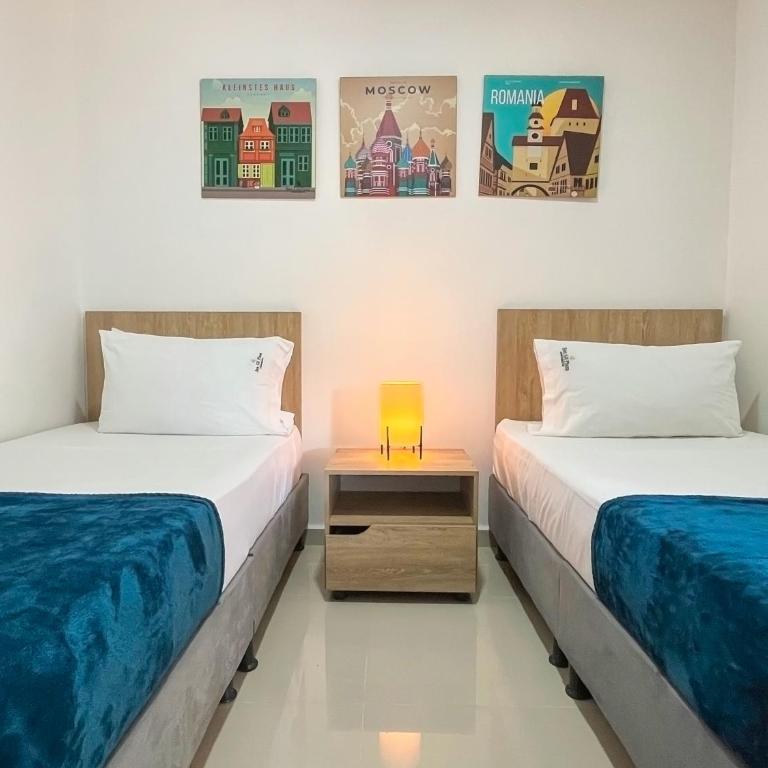 Apartahotel San Gil Plaza ubicado en Centro Comercial - Apartamento de 2 dormitorios - 11