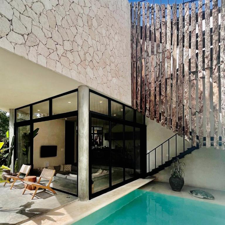 Round Luxury Villa Private Pool & Jungle rooftop 2B - Villa con piscina privada - 1