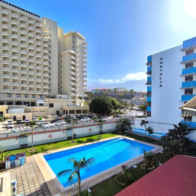 ATLANTICO - pool, AC, parking, close to the beach and city center - Apartamento Estudio con balcón - 1