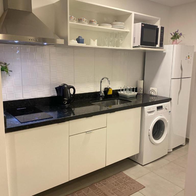 Apartamento completamente equipado! Con Parking! En Paraná Playa Deptos! - Apartamento de 1 dormitorio - 14