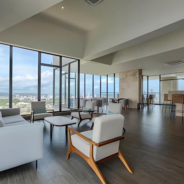 Nuevo Vista al Mar / Centro Histórico Piso 28 - Apartamento Deluxe de 1 dormitorio con vistas al océano - 60