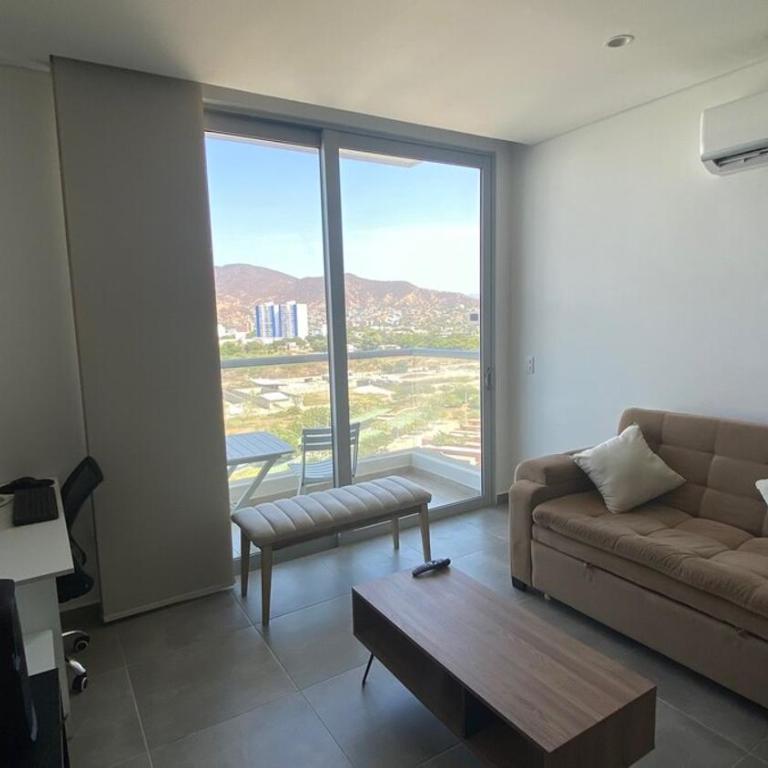 Espectacular aparta suite excelente vista Salguero Santa Marta - Apartamento de 3 dormitorios - 75