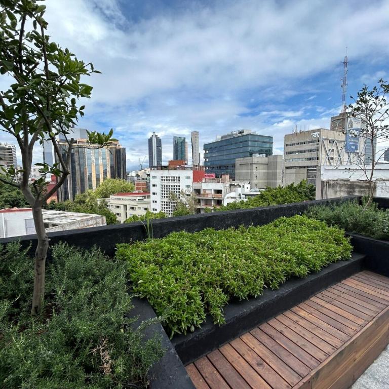 Roma Norte, pool, gym, rooftop, coworking, balcony & parking - One-Bedroom Apartment - 28