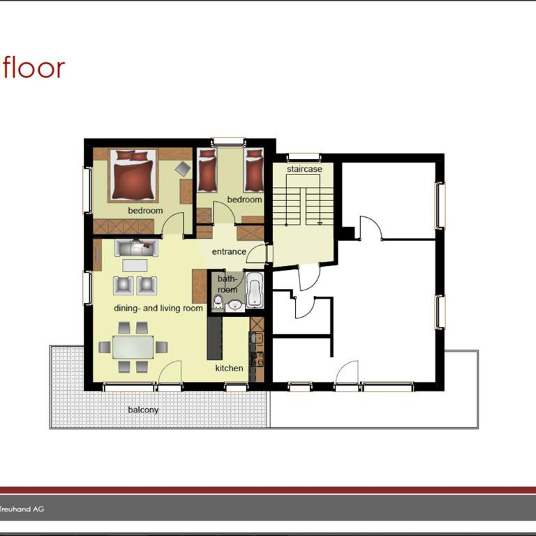 Apartment Schönegg - GRIWA RENT AG - Apartment mit 2 Schlafzimmern - 12