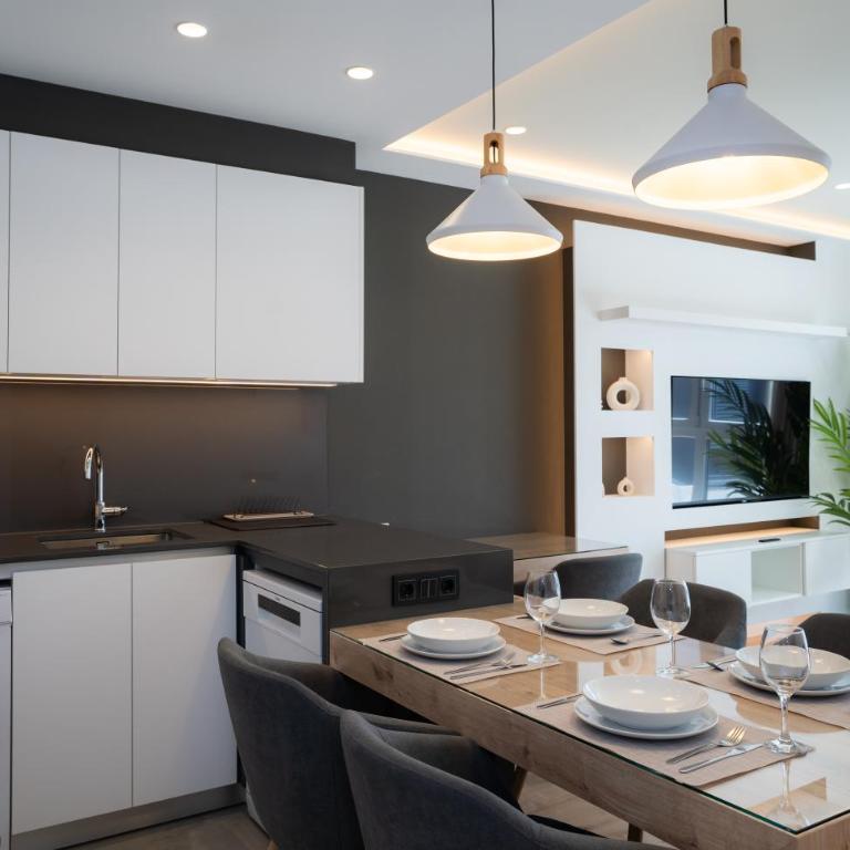 Sky View Design and relax top view with free parking - Apartamento de 1 dormitorio - 22