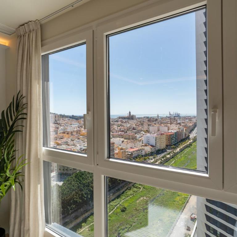 Sky View Design and relax top view with free parking - Apartamento de 1 dormitorio - 23