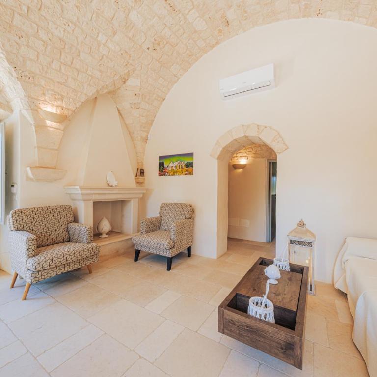 HelloAPULIA Trulli Pumo Bianco - Private Pool, Stone Patio & English Lawn near Ostuni - Villa con Piscina Privata - 17
