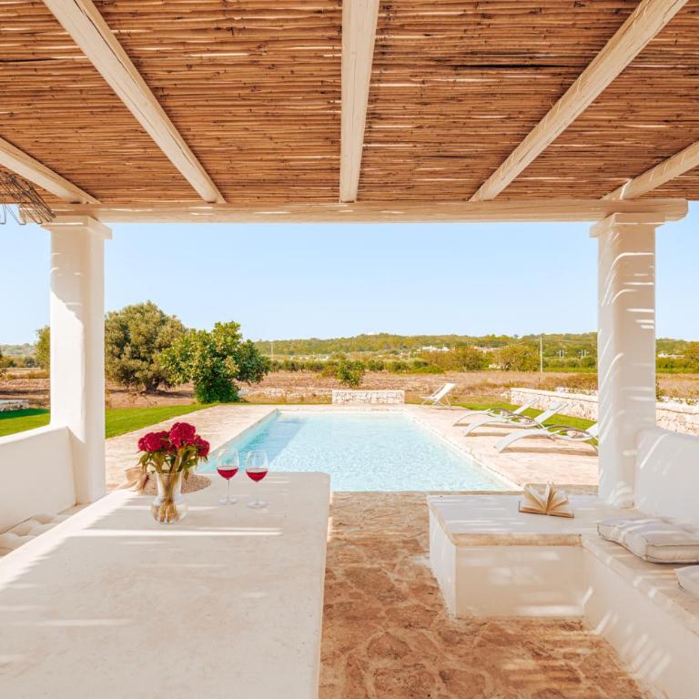 HelloAPULIA Trulli Pumo Bianco - Private Pool, Stone Patio & English Lawn near Ostuni - Villa con Piscina Privata - 2