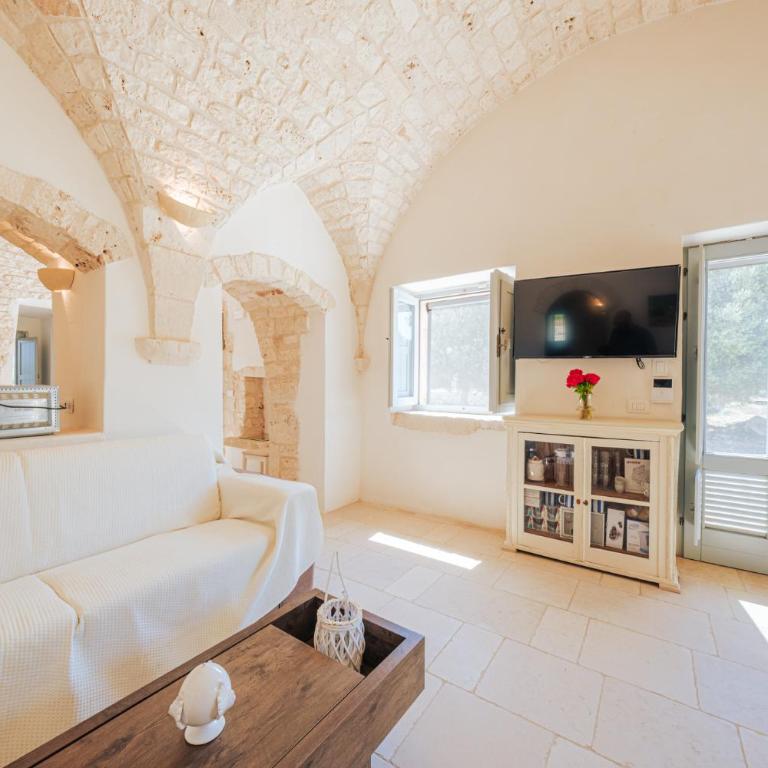 HelloAPULIA Trulli Pumo Bianco - Private Pool, Stone Patio & English Lawn near Ostuni - Villa con Piscina Privata - 20