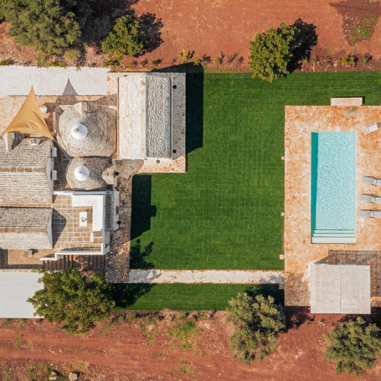 HelloAPULIA Trulli Pumo Bianco - Private Pool, Stone Patio & English Lawn near Ostuni - Villa con Piscina Privata - 48