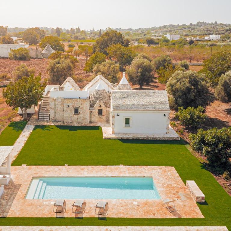 HelloAPULIA Trulli Pumo Bianco - Private Pool, Stone Patio & English Lawn near Ostuni - Villa con Piscina Privata - 41
