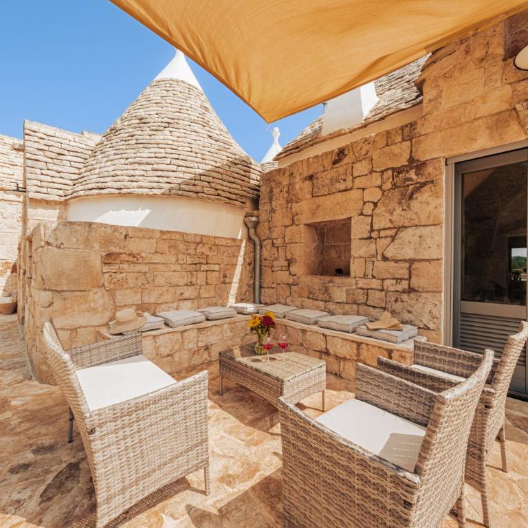 HelloAPULIA Trulli Pumo Bianco - Private Pool, Stone Patio & English Lawn near Ostuni - Villa con Piscina Privata - 7