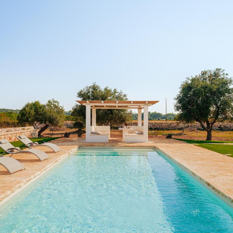 HelloAPULIA Trulli Pumo Bianco - Private Pool, Stone Patio & English Lawn near Ostuni - Villa con Piscina Privata - 1