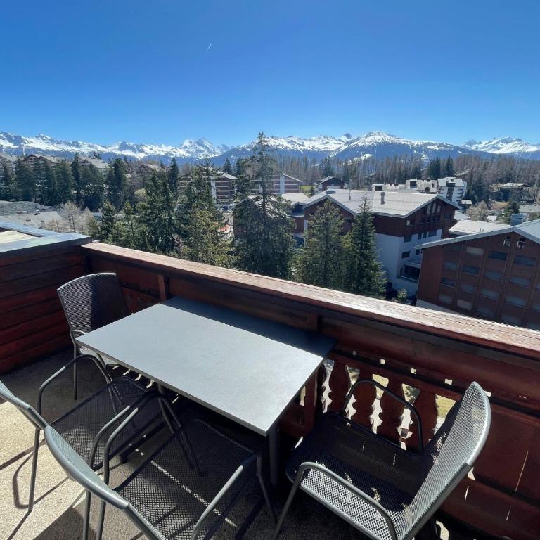 Cosy Rooftop Downtown Crans-Montana with Stunning View and Swimming Pool - Appartement 2 Chambres - 8