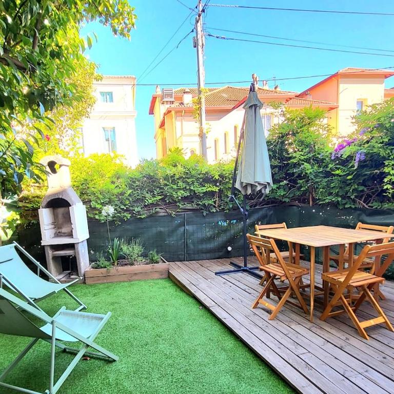 T2 rénové jardin et parking - Appartement 1 Chambre - 1