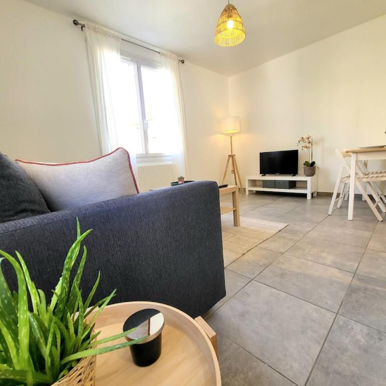 T2 rénové jardin et parking - Appartement 1 Chambre - 6