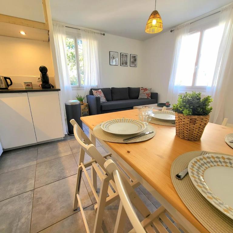 T2 rénové jardin et parking - Appartement 1 Chambre - 10