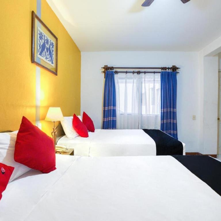 Capital O Parador Crespo Hotel, Oaxaca - Habitación Estándar - 2 camas - 6